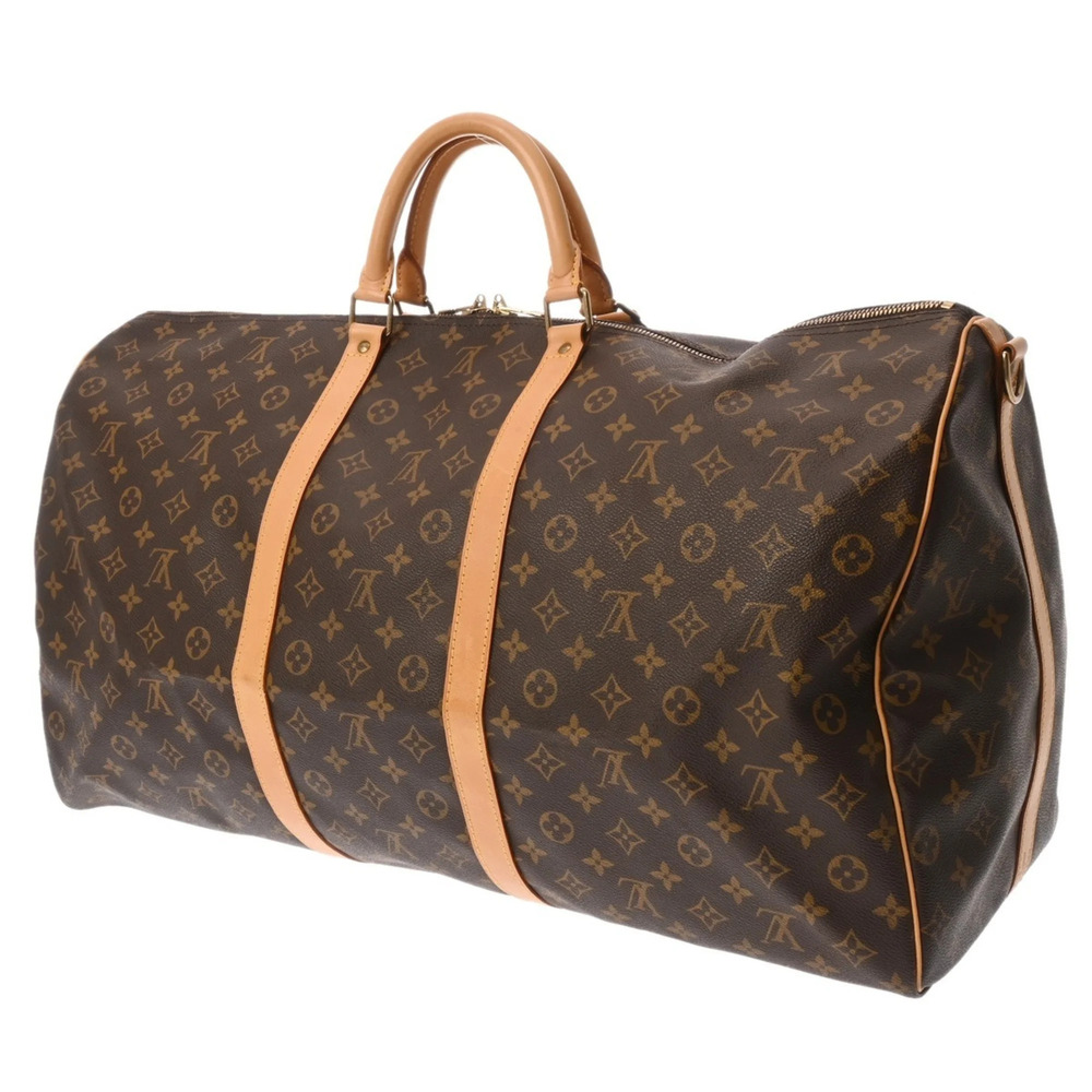 LOUIS VUITTON Authentic Brown Boston Bag - Picture 3 of 11